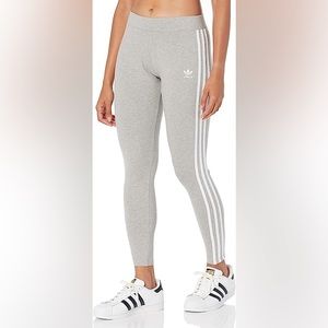 GRAY ADIDAS LEGGINGS
